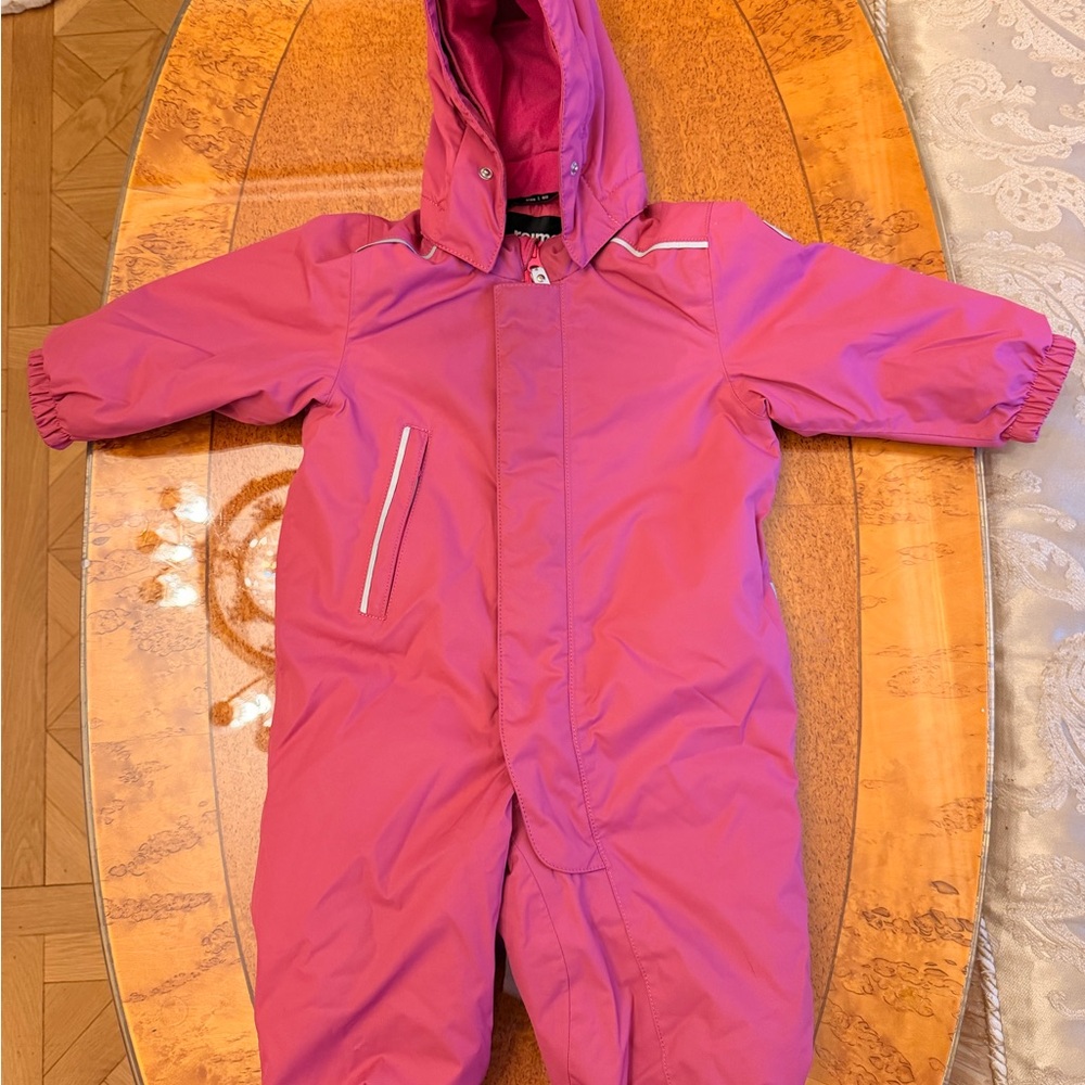 Pink Kids Puffer Jacket 12-18 moths 80 cm